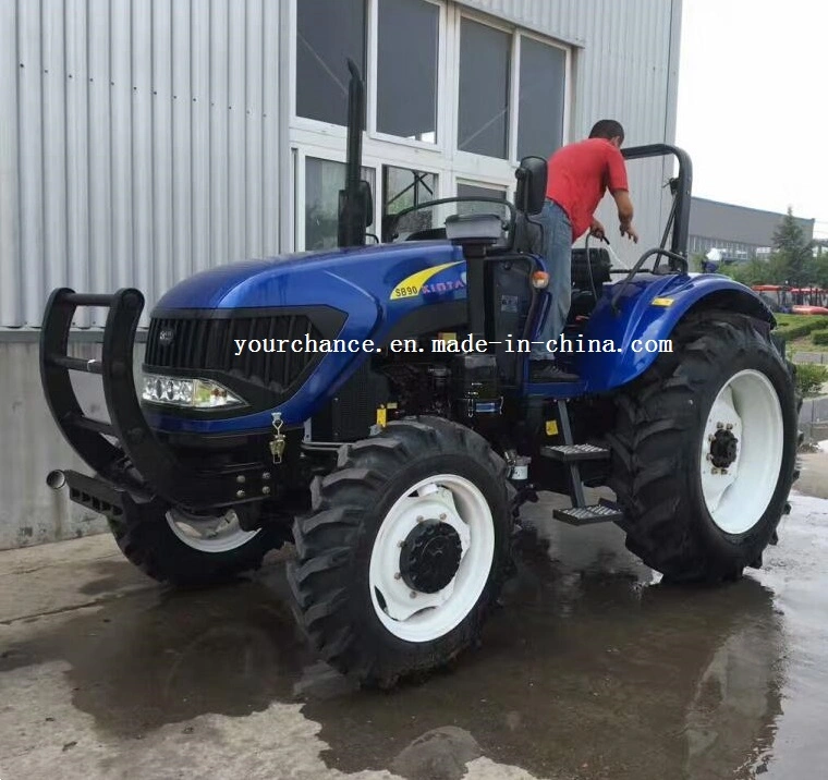 Tip Quality Dq1004 100HP 4WD Wheel Agricultural Farm Tractor China Tractor