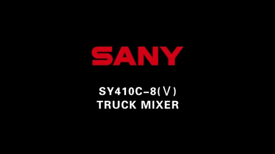 Macchina per la costruzione di camion betoniera per cemento pesante Sany Sy308c-8 (R Dry) da 8 m3, prezzo di vendita