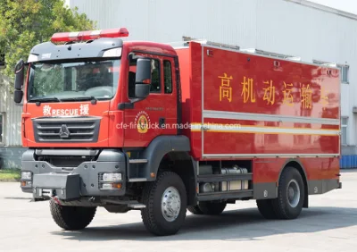 Veicolo per il trasporto di attrezzature di soccorso Sitrak 4X4 nuovissimo