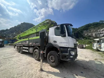 Vendita calda a buon prezzo per macchine edili usate, camion con pompa per betoniera 59m Zoom Lion 2020 prodotto in Cina