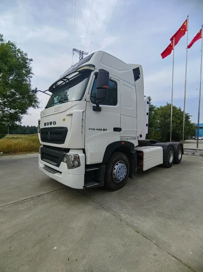 Trattore domestico HOHO T7h CNG da 430 CV, trattore di alta qualità, prezzo basso, camion 6*4, venduto in Uzbekistan