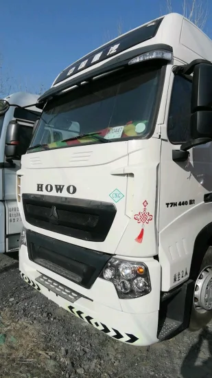 Trattore stradale Howo A7 T7 CNG Euro 5 usato o nuovo Trattore stradale Head 6*4 in Uzbekistan